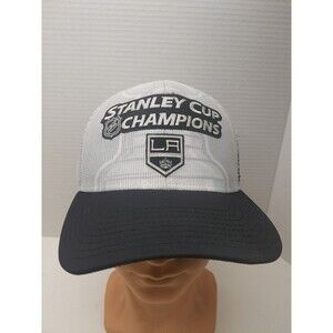 LA Kings 2014 Stanley Cup Champions Reebok Baseball Hat Snap Back Embroidered